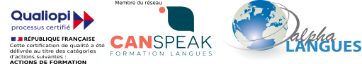 ALPHA LANGUES QUALIOPI CANSPEAK